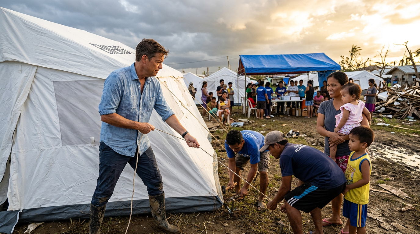 Typhoon disaster relief — Philippines